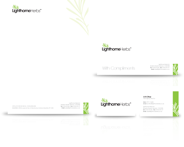 Business Stationery Design, Sheffield 